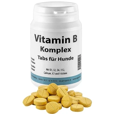 Abbildung von Vitamin B KOMPLEX für Hunde Nervensystem Tabletten