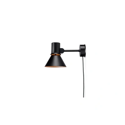 Abbildung von Anglepoise Type 80 W1 Wandlampe, Stecker, schwarz