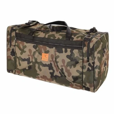 Abbildung von Granori Sporttasche Militär Reisetasche Camouflage 80 L, mit Schulterriemen und mehreren Fächern, EU Produktion