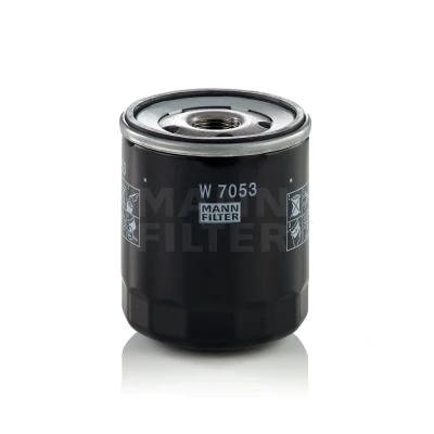 Abbildung von MANN FILTER W 7053 Ölfilter M 20 X 1.5 mit einem Rücklaufsperrventil Anschraubfilter PEUGEOT: 307 SW, 205 I Schrägheck, 406 Coupe, CITROËN: Evasion