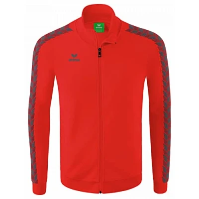 Abbildung von Erima Herren Essential Team Tracktop Jacke, rot, 3XL