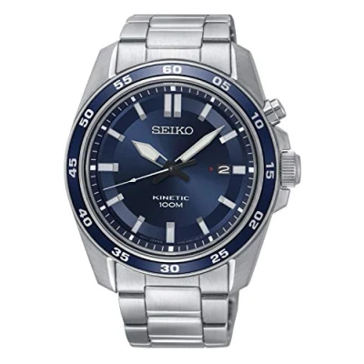 Abbildung von Seiko Kineticuhr SKA783P1, Armbanduhr, Herrenuhr, Datum, Edelstahlarmband