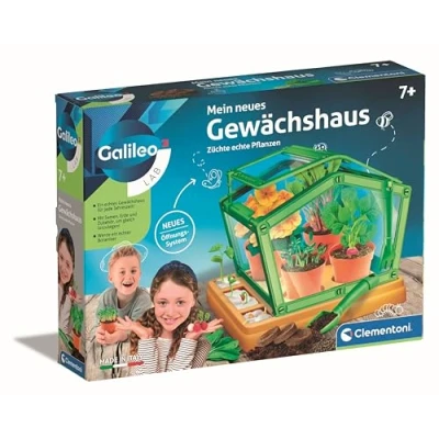 Abbildung von Clementoni® Experimentierkasten Galileo Lab, Mein neues Gewächshaus, Made in Europe, FSC® schützt Wald weltweit