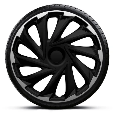 Abbildung von AutoStyle PP 5454SB Radblenden 14Zoll schwarz/silber