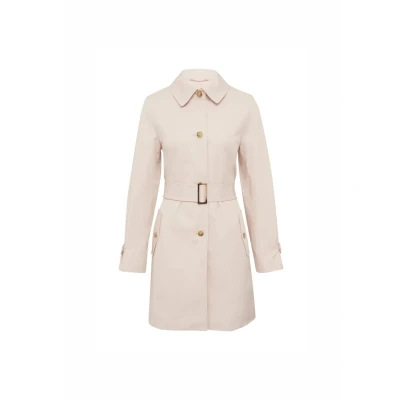 Abbildung von s.Oliver Black Label Trenchcoat, Damen, Größe: 46, Perlmuttrosa