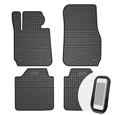 Abbildung von Gummimatten Auto Fußmatten Gummi Automatten Passgenau 4 teilig Set passend für BMW 3er GT F34 ab 2017