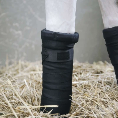 Abbildung von Kentucky Stallbandagen Schwarz Warmblut