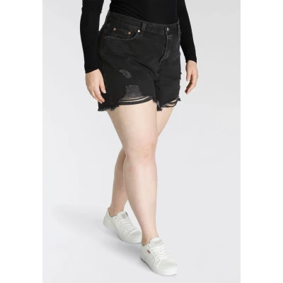 Abbildung von Levi&#039;s plus 501 Original Jeans Shorts, Damen, Größe: 50, Stowaway