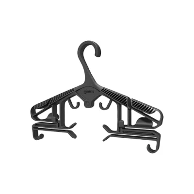 Abbildung von Mares Erwachsene Universal Hanger Mehrzweckbügel, Schwarz, Einheitsgröße