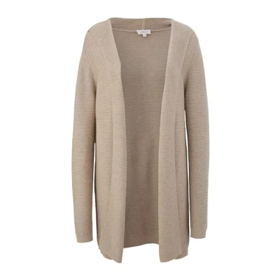 Abbildung von s.Oliver Damen Long Cardigan mit Kapuze Brown, 36