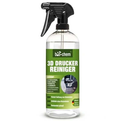 Abbildung von 3D Drucker Reiniger 750 ml Spray für alle Drucker, PC Teile und weitere Elektro Geräte I Umweltschonender Druckbett mit hoher Lösekraft Geruchsneutral kennzeichnungsfrei