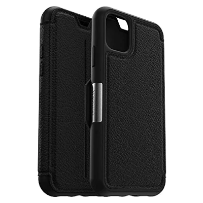 Abbildung von OtterBox Strada Series Schutzhülle für iPhone 11 Pro Max, Shadow (Schwarz/Zinn)