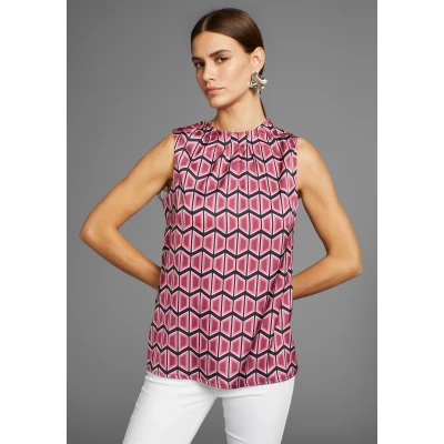 Abbildung von HECHTER PARIS Blusentop, mit elegantem Allover Print NEUE KOLLEKTION