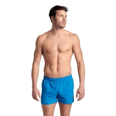 Abbildung von Arena Fundamentals X Short Herren Badeshorts für Strand und Pool, Badehose aus weichem, recyceltem, schnell trocknendem Material, Shorts mit Innenslip Netzstoff
