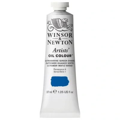 Abbildung von Winsor &amp; Newton 1214667 Artists Ölfarbe 37ml Tube, Künstler mit höchstmöglicher Pigmentierung, höchste Lichtechtheit Ultramarin (Grünton)