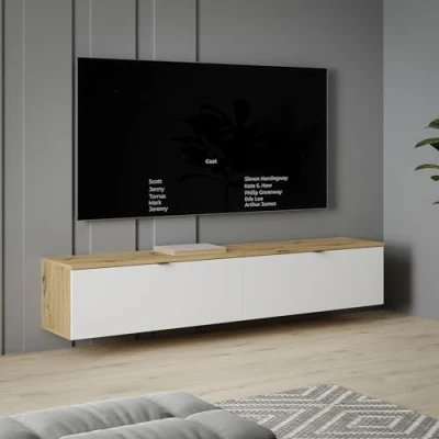 Abbildung von FORTE TV Board, großes erweiterbar, Wandmontage, Metallgriff