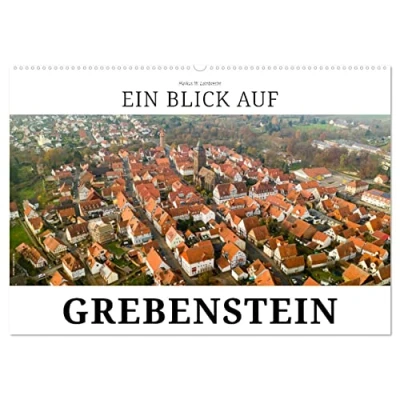 Abbildung von Ein Blick auf Grebenstein (Wandkalender 2025 DIN A2 quer), CALVENDO Monatskalender