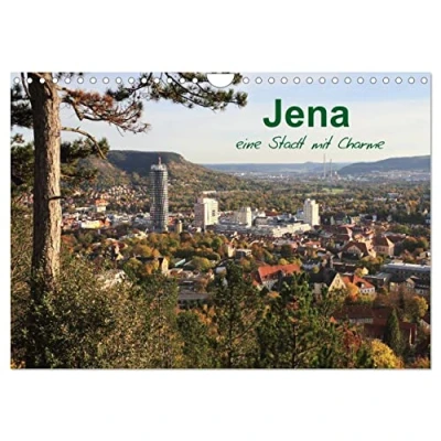 Abbildung von Jena in Thüringen (Wandkalender 2025 DIN A4 quer), CALVENDO Monatskalender