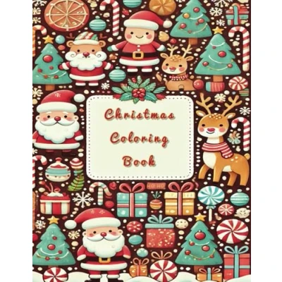 Abbildung von Christmas Coloring Book for Kids: A Festive Collection of Fun Holiday Designs Kids All Ages!