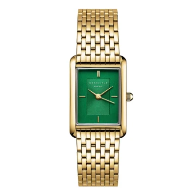 Abbildung von Rosefield Heirloom Uhr Gold emerald, Damen, Größe: One Size, emerald