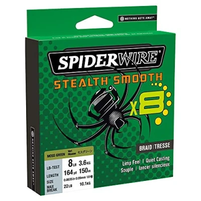 Abbildung von Spiderwire Stealth Smooth 8 &#039;Red&#039; 0,29mm (150m) Geflochtene Schnur
