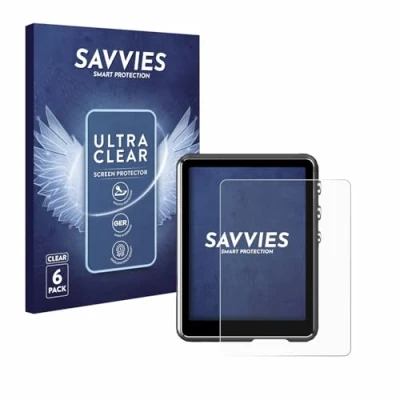 Abbildung von Savvies 6 Stück Schutzfolie für Mechen M3 Displayschutz Folie Ultra Transparent