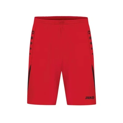 Abbildung von JAKO Fussball Teamsport Challenge kurze Sporthose, Damen, Größe: 42/44, Rotschwarz