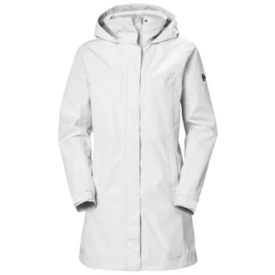 Abbildung von Weiße lange Damenregenjacke Aden von Helly Hansen