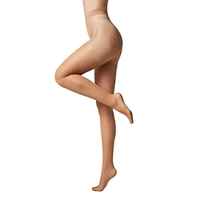 Abbildung von Conte elegant modellierende Damenstrumpfhose mit Push up Effekt X PRESS 20 DEN Formende Feinstrumpfhose Damen Strumpfhose Einfarbig Farbe Natural Größe 2