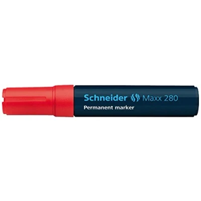 Abbildung von Schneider Maxx 280 Permanentmarker 4.0 12.0 mm Rot