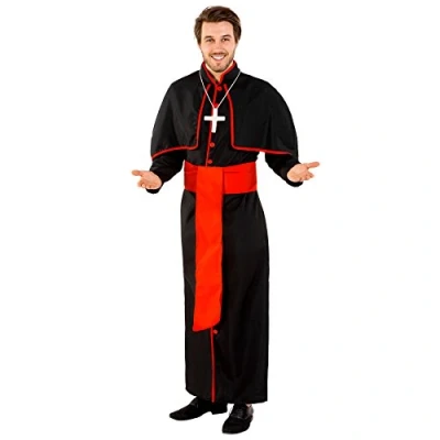 Abbildung von dressforfun Kostüm Herrenkostüm Kardinal Giovanni, Lange Kardinalsrobe