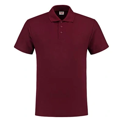 Abbildung von Tricorp 201003 Casual Poloshirt, 50% Gekämmte Baumwolle/50% Polyester, 180g/m², Wein, Größe S