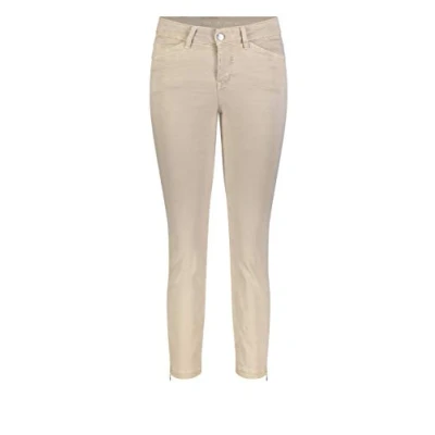 Abbildung von MAC JEANS Damen DREAM CHIC Jeans, Smooth Beige 214w, 42W x 27L (Größe: 42/27)