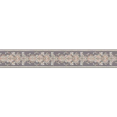 Abbildung von living walls Bordüre &quot;Only Borders&quot;, Barock ornamental gemustert, Tapete Modern Borte Wohnzimmer Schlafzimmer Design Wandtapete