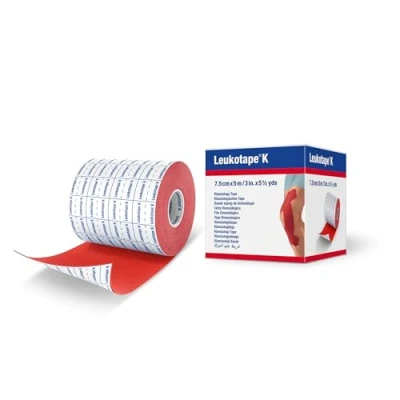 Abbildung von Leukotape K 7,5 cm rot 1 St