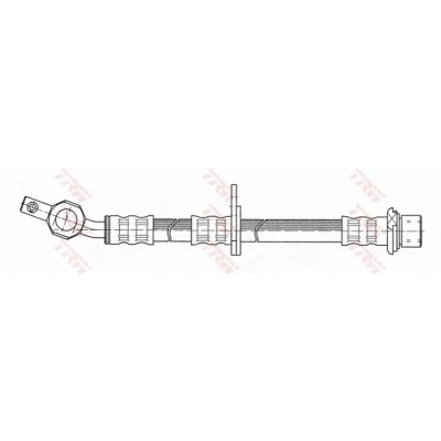 Abbildung von TRW PHD374 Bremsschläuche 498 TOYOTA: Carina E Limousine