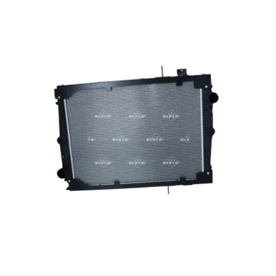 Abbildung von NRF 509585 Kühler, Motorkühlung Aluminium 805 648 56 mit Rahmen Kühlrippen gelötet