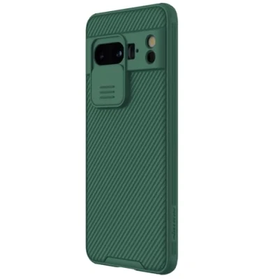 Abbildung von Nillkin CamShield Pro Series Schutzhülle für Google Pixel 8 Pro, Dunkelgrün
