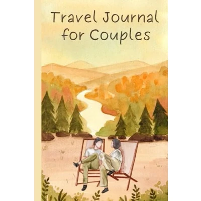 Abbildung von Travel Notebook for Couples, Journal Couples with Prompts, Maps to Write in, Memory Bucket List Capture Trips &amp; Memories