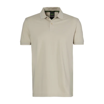 Abbildung von BOSS PIO Poloshirt, Herren, Größe: Medium, Light beige