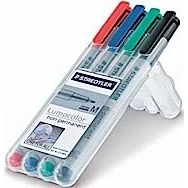 Abbildung von STAEDTLER Lumocolor Folienstifte Set 1.0 mm Mehrfarbig