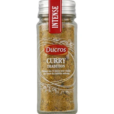 Abbildung von Ducros Curry tradition Le flacon de 53g (for multi item order extra postage cost will be reimbursed)