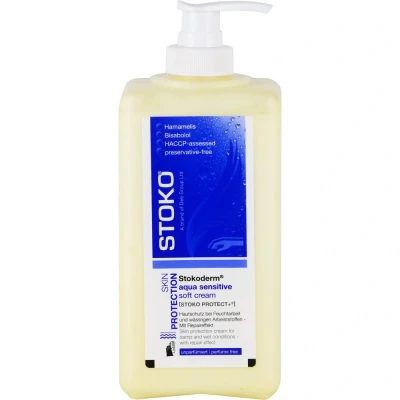Abbildung von Stoko 24666 aqua sensitive unparf. Hautschutz, 1000 mL
