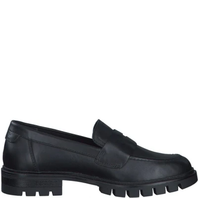 Abbildung von Tamaris Slipper, Damen, Größe: 40, Black Leder