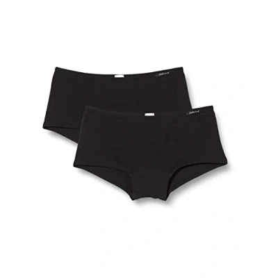 Abbildung von Skiny Essentials Girls PANT 2 PACK Panties für Kinder, Größe: 164, Black