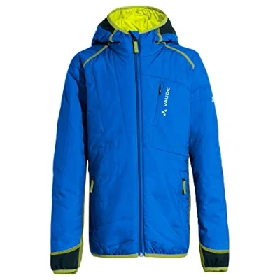 Abbildung von Vaude Capacida Hybrid Snowboardjacke für Kinder, Größe: 110/116, Radiate green blue