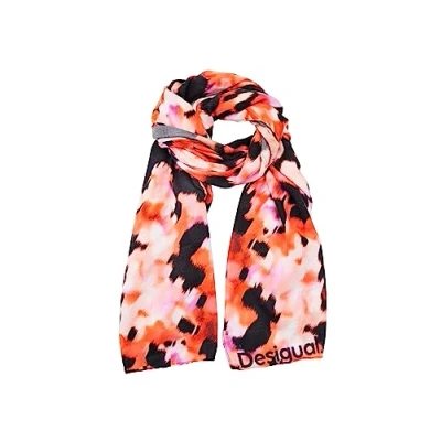 Abbildung von Desigual Abstract Rectangular Schal, Damen, Größe: One Size, Red