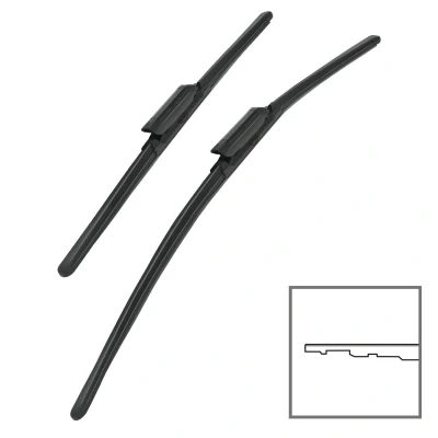 Abbildung von Scheibenwischer Heyner 020210 650, 430mm vorne Hybridwischblatt BMW: 1 Schrägheck, 2 Gran Coupe