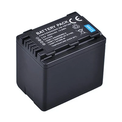 Abbildung von DuraPro 1Pc 3900mAh Akku VW VBT380 für Panasonic VBT190; HC V210,HC V520,VW BC10E,HC W580, V710, V720, VXF999 VX878 VX989 V160 V180 V270