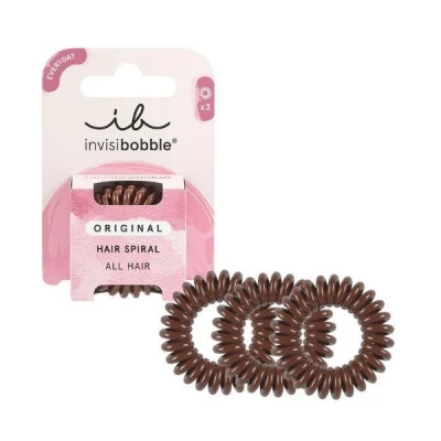 Abbildung von Invisibobble Accessoire Original Hair Spiral Pretzel Brown 3Stuks